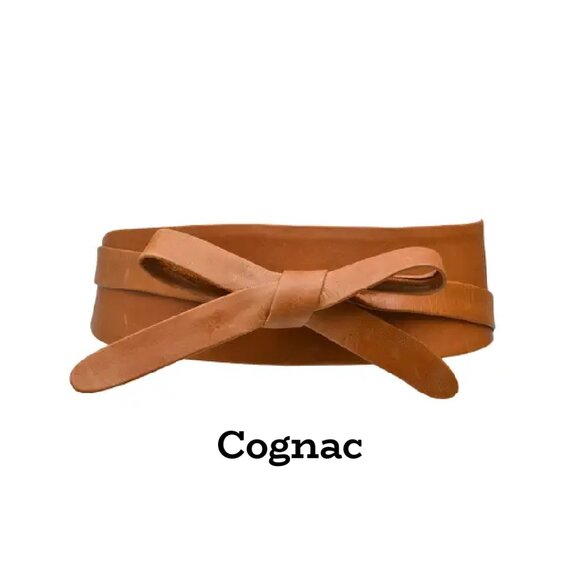 Leather Wrap Belt Only Worn Once. main image 2